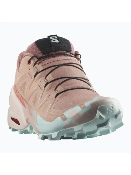 Кросівки для бігу Salomon Speedcross 6 mahogany rose/hushed violet/iced aqua рожеві