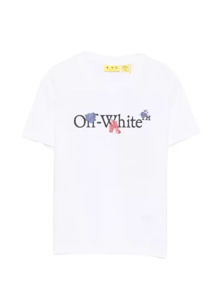 Koszulka dziecięca Off-white biała