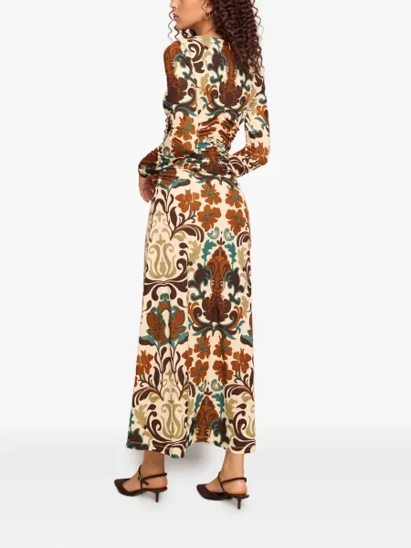 Rochie Cara Cara cu model floral cu imagine de costum