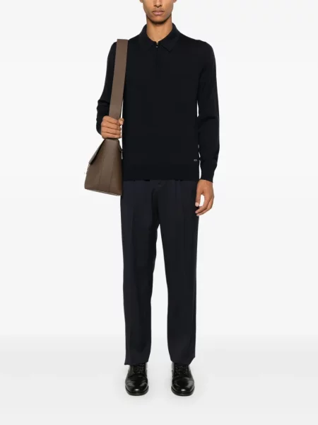 Polo marškinėliai Brioni mėlyna