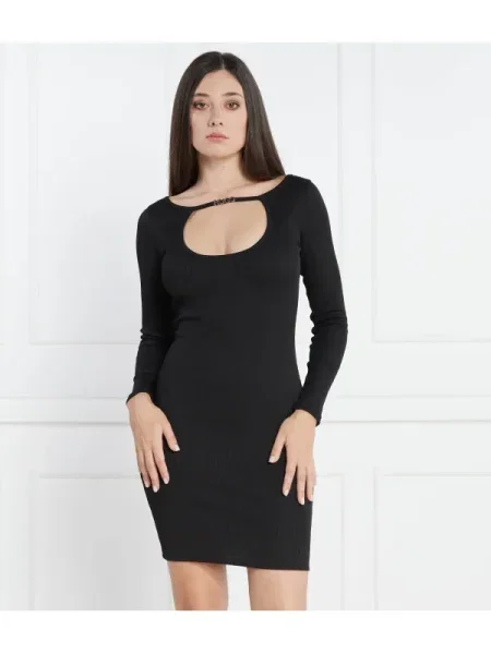 HUGO Rochie Naretha negru