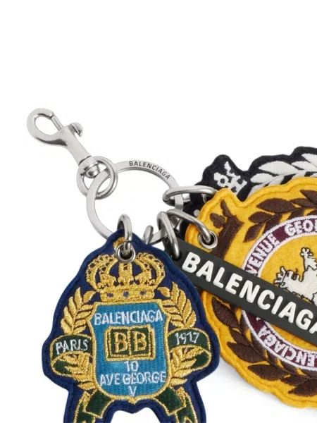 Geantă Balenciaga cu petice albastru