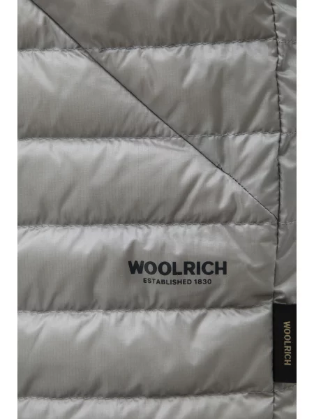 Пуховик Woolrich серый