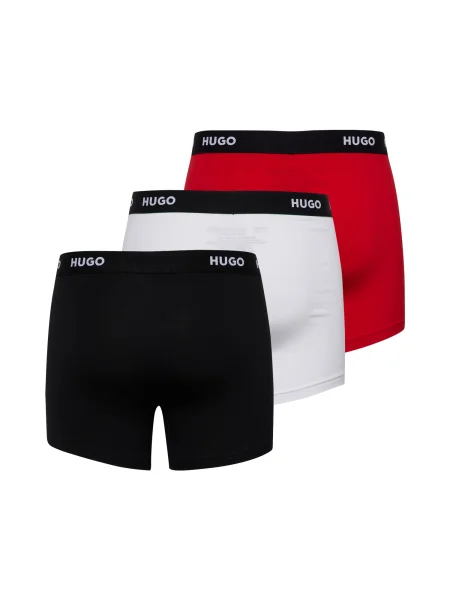 HUGO Boxeralsók fekete fehér
