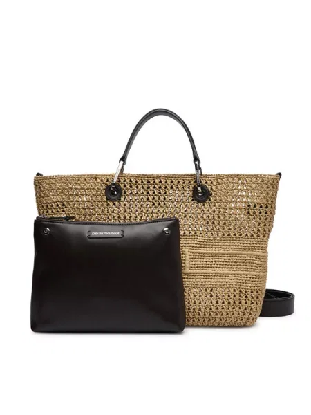 Emporio Armani Geantă deschis bej