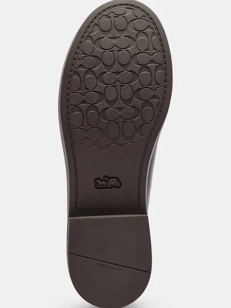 Шкіряні мокасини Coach