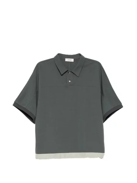 Tricou polo System verde