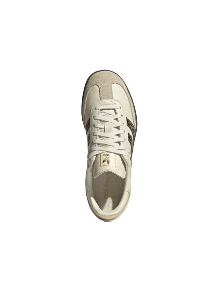 Pantofi adidas Samba OG Kids Cream White/ Core Black/ Sand Strata alb