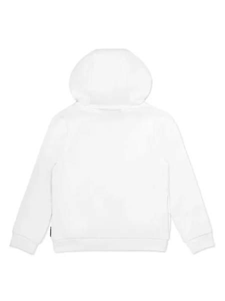 Bluza z kapturem dziecięca Philipp Plein biała