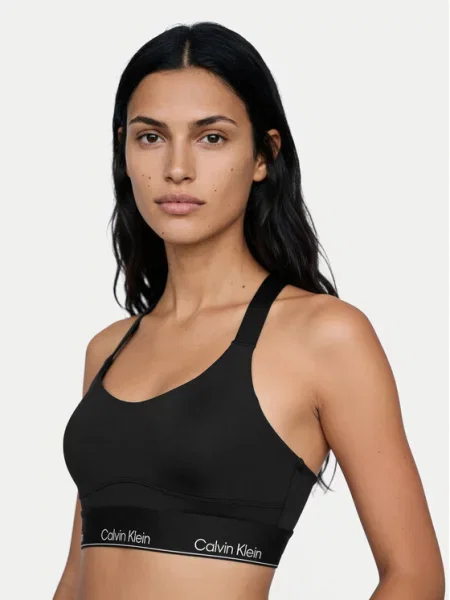 Podprsenka Calvin Klein Sport Modern Sport High Support Bra Black S černá