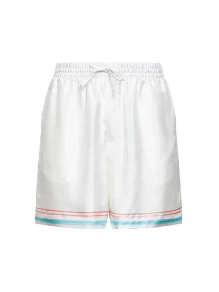 Krótkie spodenki sportowe Casablanca białe