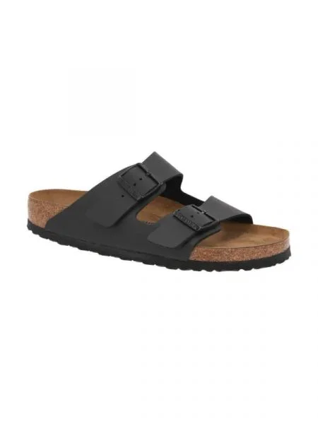 Birkenstock Șlapi Arizona cu adaos de piele negru