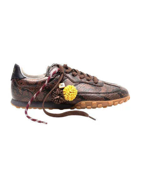 Sneakersy Boax Studio skórzane brązowe