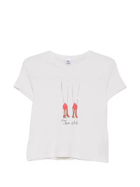 Tricou Re/done cu imagine alb
