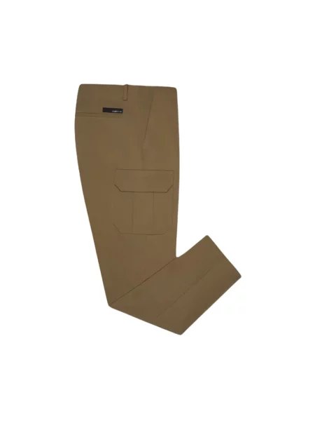 Spodnie cargo Rrd brązowe