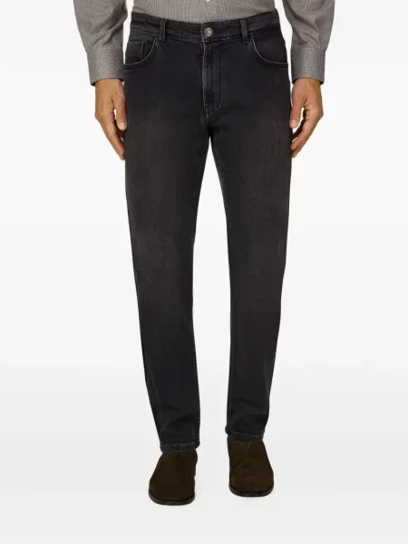 Blugi Boggi Milano stretch negru