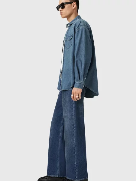 Классическая ошейниковый рубашка Allsaints
