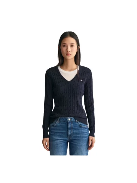 Sweter Gant niebieski