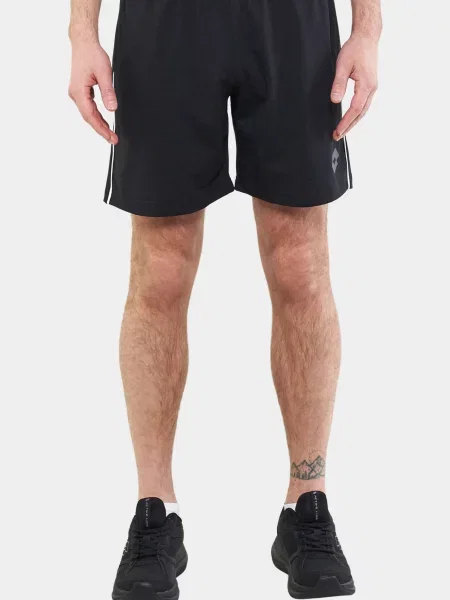 Короткі спортивні шорти Lotto чорні