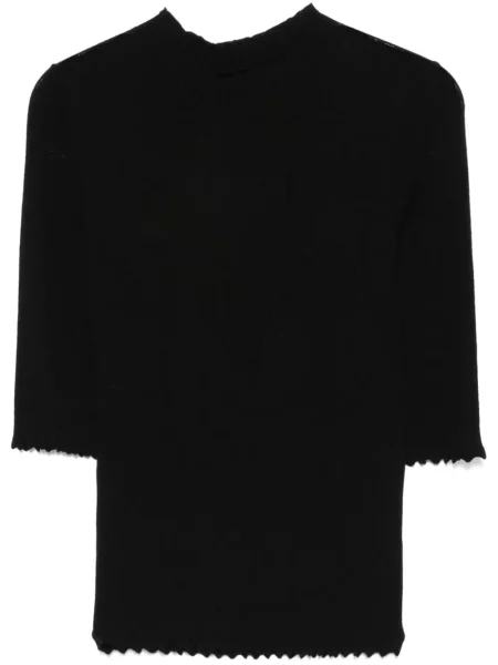 Tricou Twinset tricotate negru