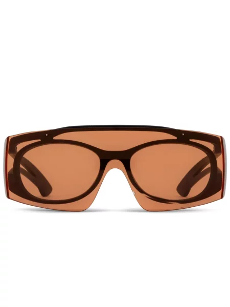 Ochelari de soare Alexander Mcqueen Eyewear cu imagine negru