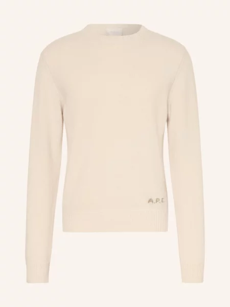 A.P.C. Sweter Edmond weiss