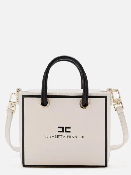 Сумка Elisabetta Franchi біла