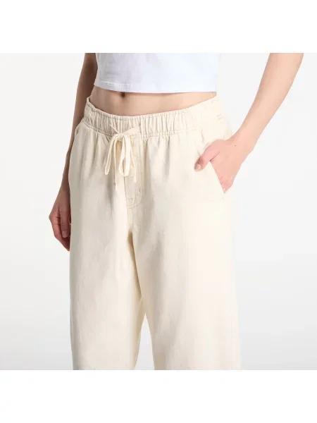 Spodnie GAP V-Pull On Barrel White Cream L białe