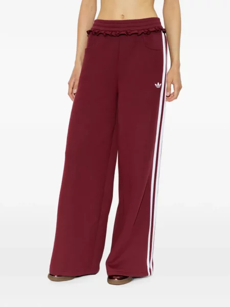 Decupat tricou Adidas cu imagine alergare gri