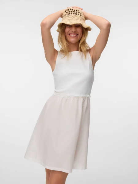 VERO MODA Šaty VMTinna' biela