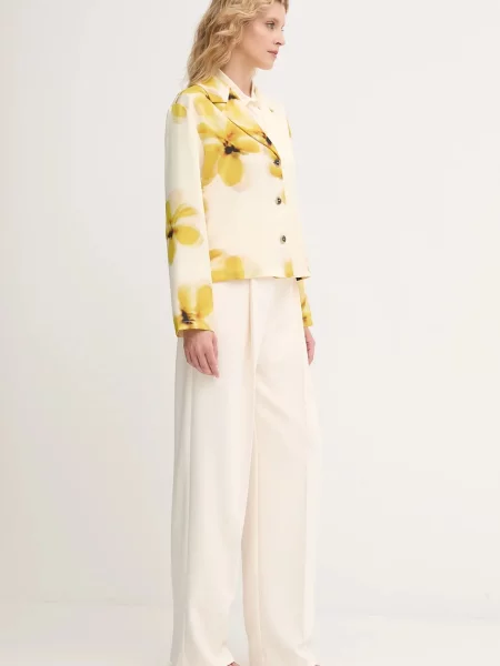 Піджак MAX&Co. однобортний візерунок жовтий