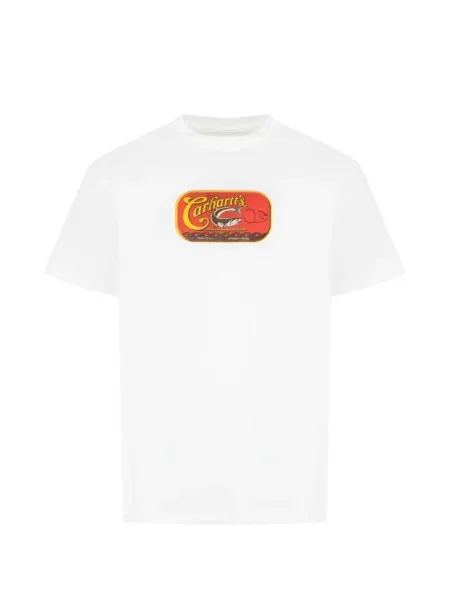 Tricou Carhartt Wip cu imagine alb