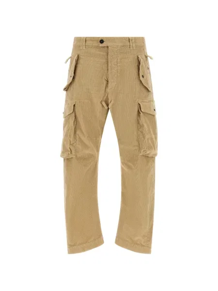 Pantaloni cargo Dsquared2 de catifea cord