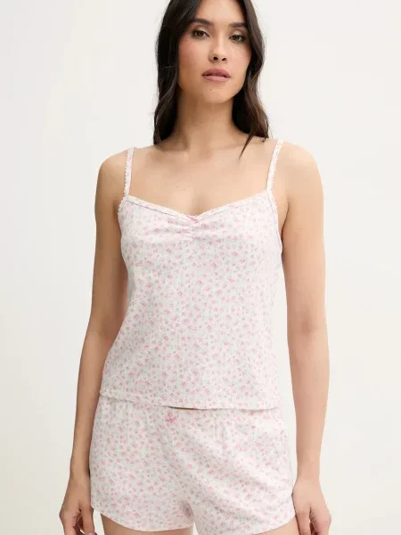 Top Hollister Co. béžový