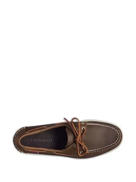 Sneakerși Sebago maro