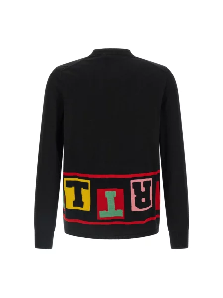 Sweter Comme Des Garcons wełniany czarny