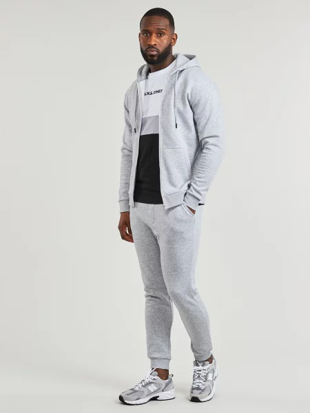 Kapucnis szvetter Jack&jones szürke