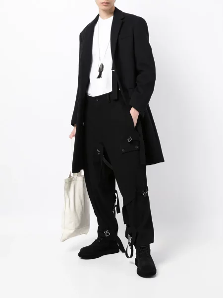 Dirželis kelnės Yohji Yamamoto juoda