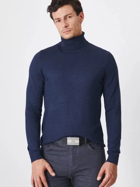 Medicine sweter granatowy lekki
