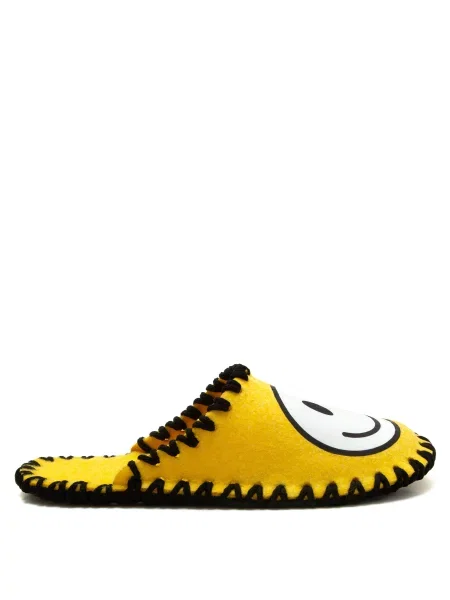 Капці Oldcom текстиль жовтий