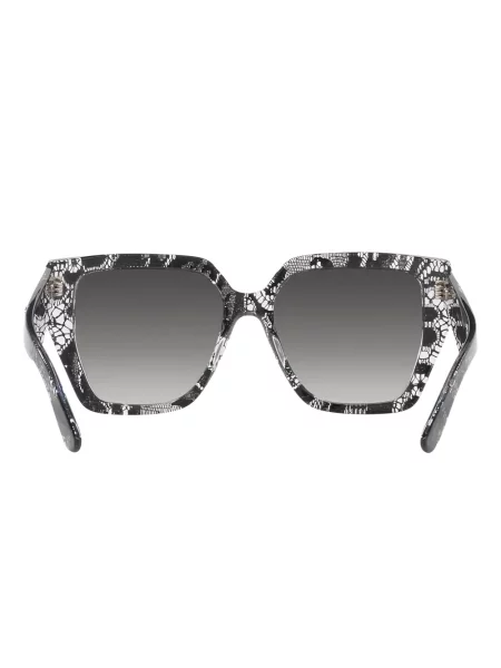 Слънчеви очила Dolce & Gabbana Eyewear с дантела черно