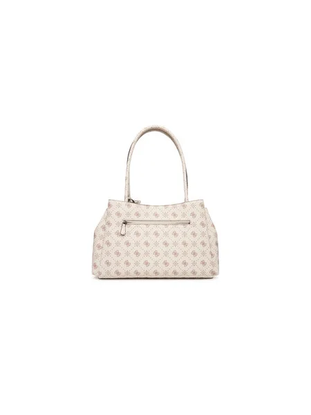 Guess Táska Carrie Logo Ekru