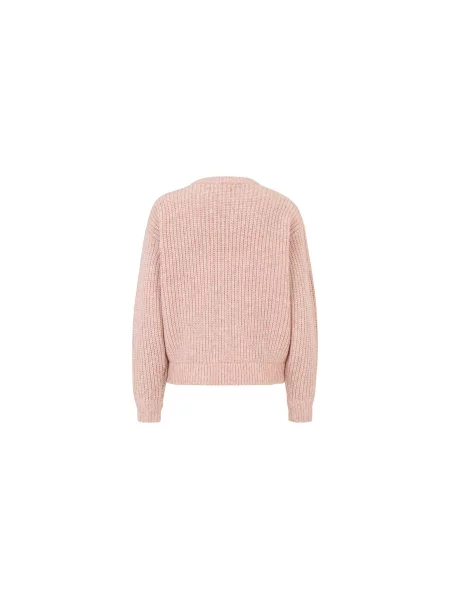 IrieDaily Hairiette Knit Kobiety Bluzy i bluzy z kapturem IrieDaily Size: S różowy