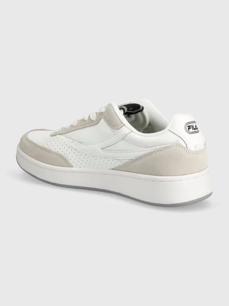 Кожаные кроссовки Fila белые