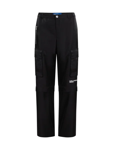 Karl Lagerfeld Jeans Pantaloni cargo | Relaxed fit negru