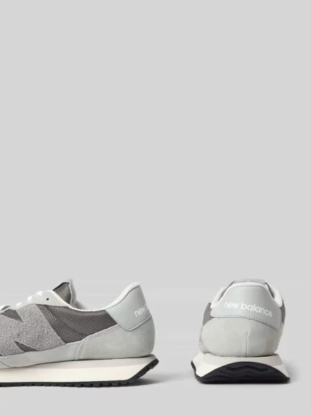 Sneakersy z mieszanki skóry z detalem z logo New Balance