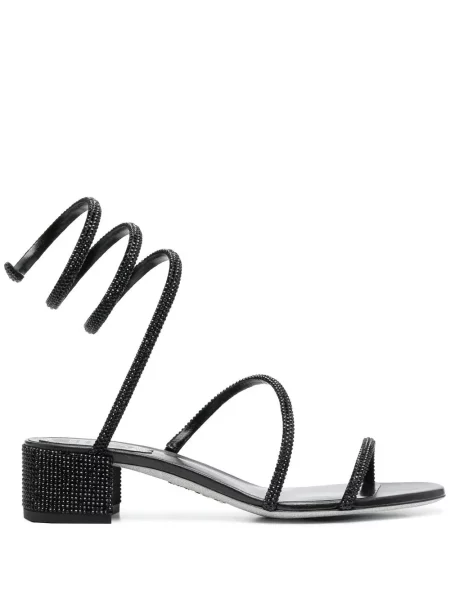 Кожени сандали René Caovilla черно