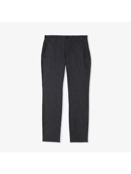 Lacoste Spodnie Chino Slim Fit czarne