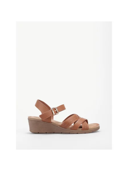 Sandale La Modeuse smeđa