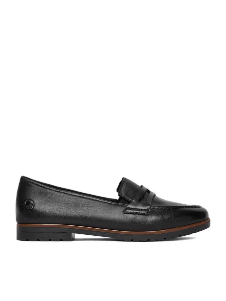 Pantofi loafer Rieker negru